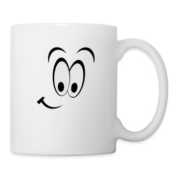 SMILEY - Tasse - Weiß - Rechts