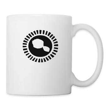tahiti tattoo shining - Mug - white - Right