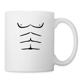 sixpack - Tasse - Weiß - Rechts