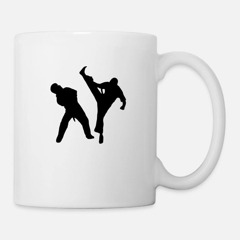 Axe Kick - Tasse - Weiß
