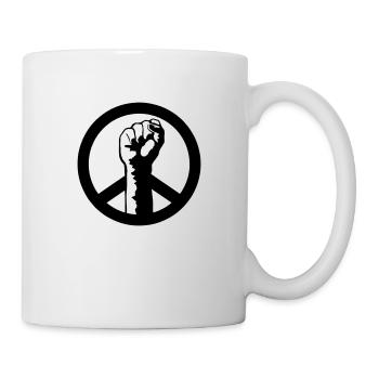 peace power - Mug - white - Right