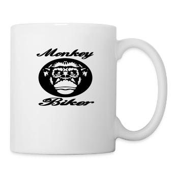 Monkey Biker - Mug - white - Right