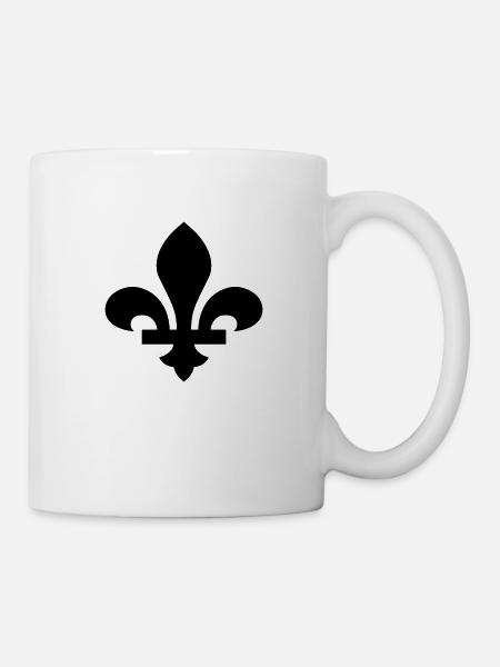 lys - Mug blanc - blanc