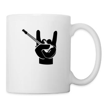 Lets rock - Tasse - Weiß - Rechts