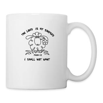 The Lord is my Shepherd - Mug - white - Right