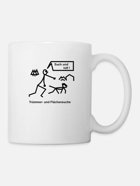 Rettungshunde - Tasse - Weiß