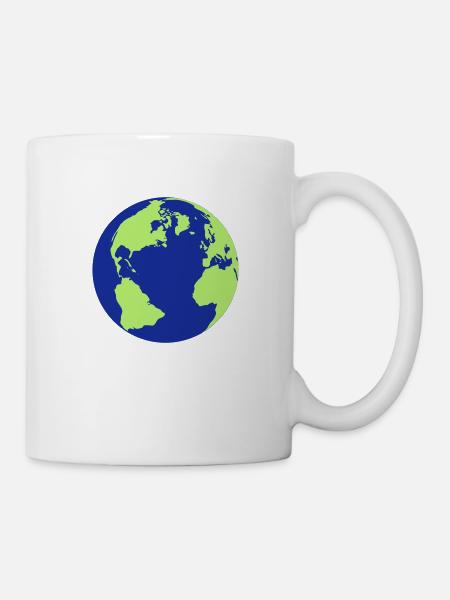 earth - Mug - white