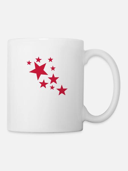 Stars - Tasse - Weiß