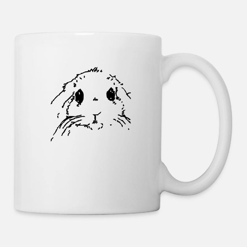Hase - Tasse - Weiß