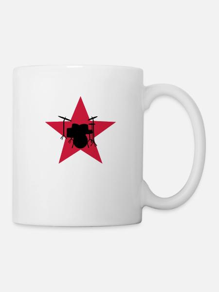 drum - Mug - white