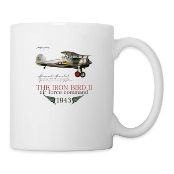AVIONS DE CHASSE 2 - Mug blanc - blanc - Droite