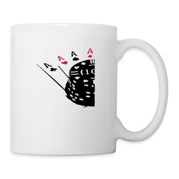 aces_2clr - Mug blanc - blanc - Droite