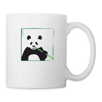 panda - Tasse - Weiß - Rechts