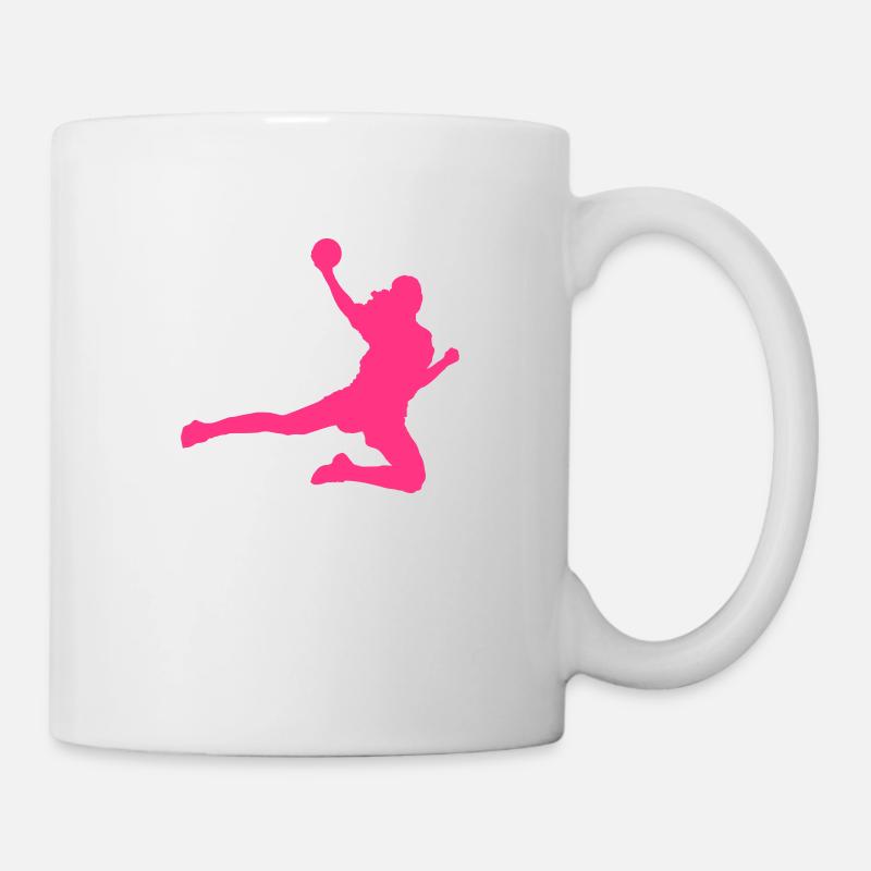 Handball - Tasse - Weiß