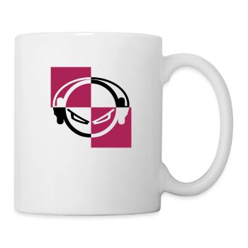 headphones - Tasse - Weiß - Rechts