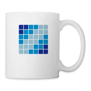 Muster - Tasse - Weiß - Rechts
