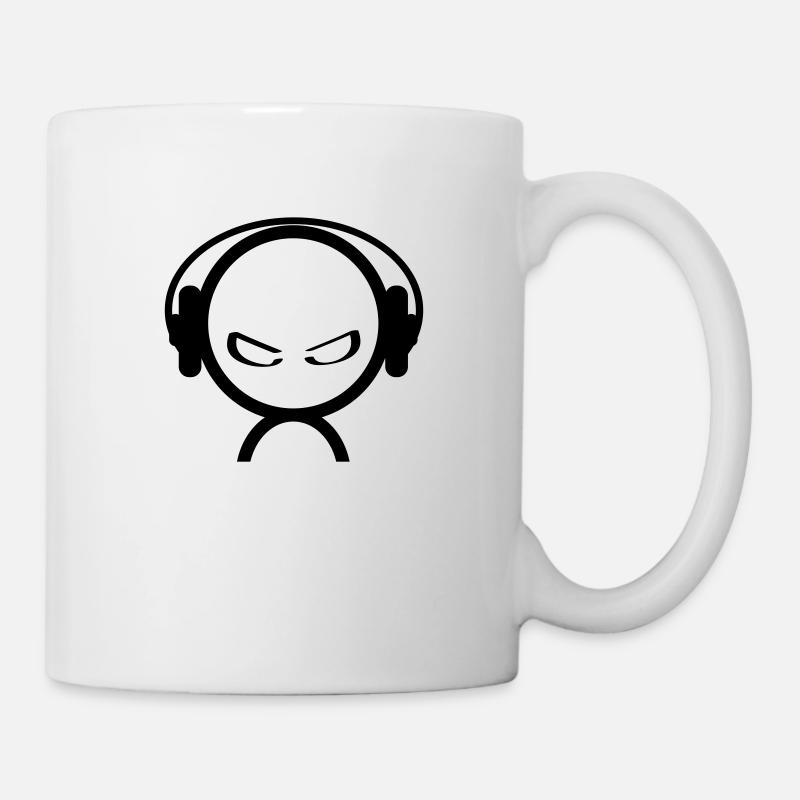 dj - Mug blanc - blanc