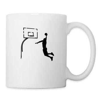 Basket-ball Basketball Basket - Mug blanc - blanc - Droite