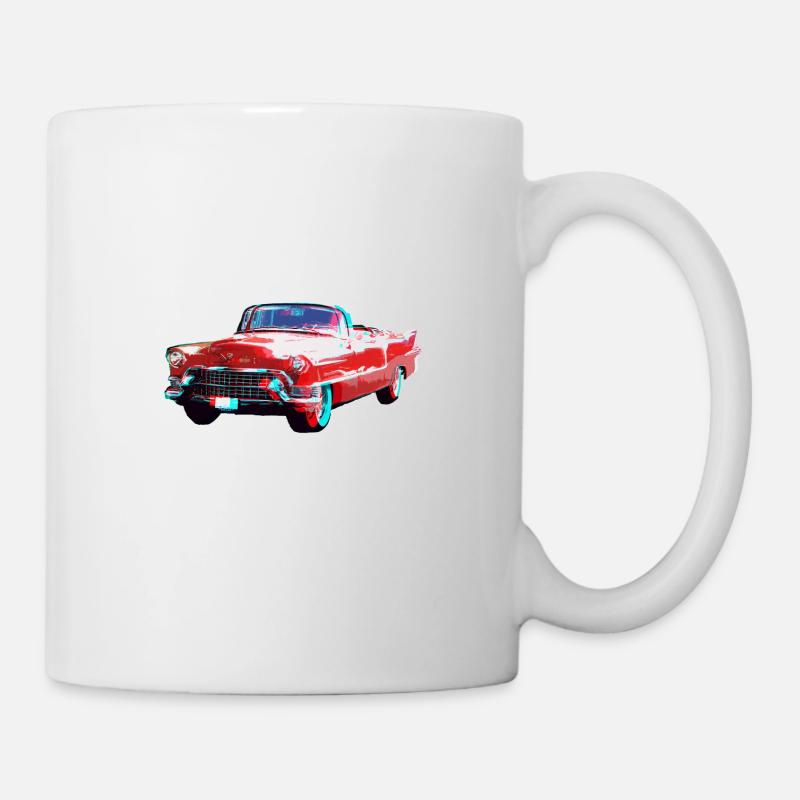 3D Cadillac - Mug - white