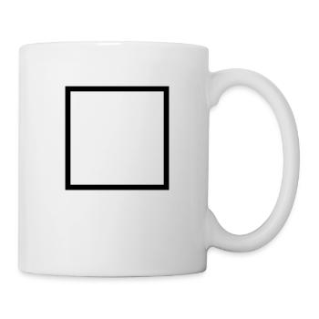 Carre (à personnaliser) - Mug blanc - blanc - Droite