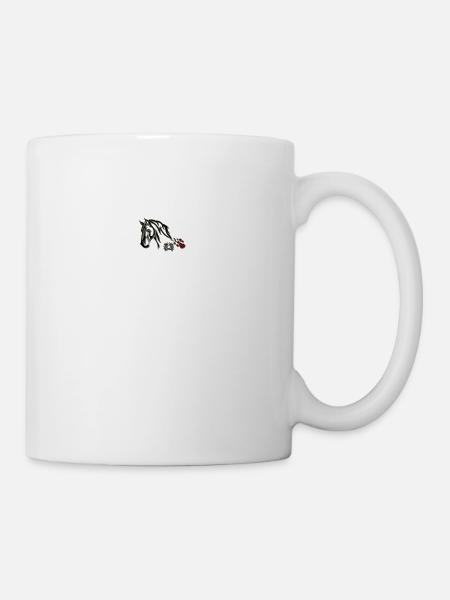 Trakehner Herzensbrecher - Tasse - Weiß