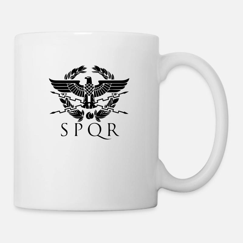 spqr hemblem - Mug blanc - blanc
