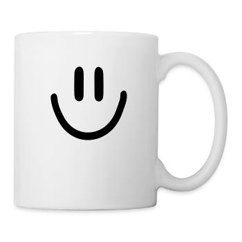 :) smiley smily - Tasse - Weiß - Rechts