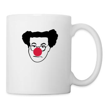 COLUCHE - Mug blanc - blanc - Droite