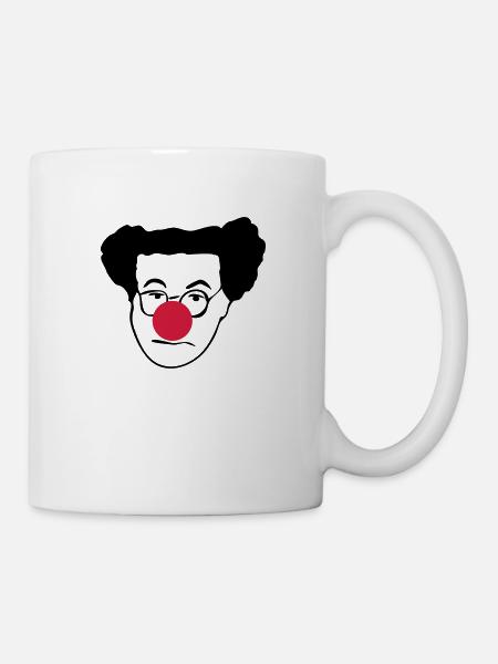 COLUCHE - Mug blanc - blanc