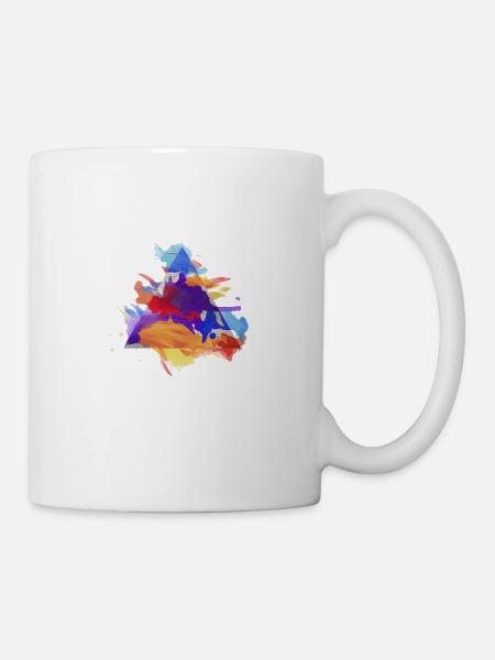 hipster - Tasse - Weiß