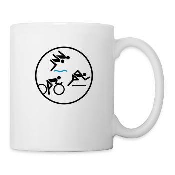 Triathlon Classic - Tasse - Weiß - Rechts
