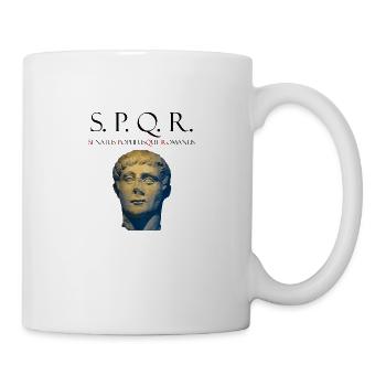 SPQR 1 gif - Tasse - Weiß - Rechts