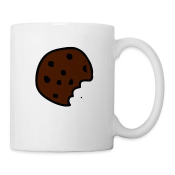 Cookie - Tasse - Weiß - Rechts