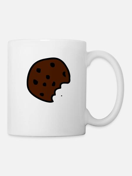 Cookie - Tasse - Weiß