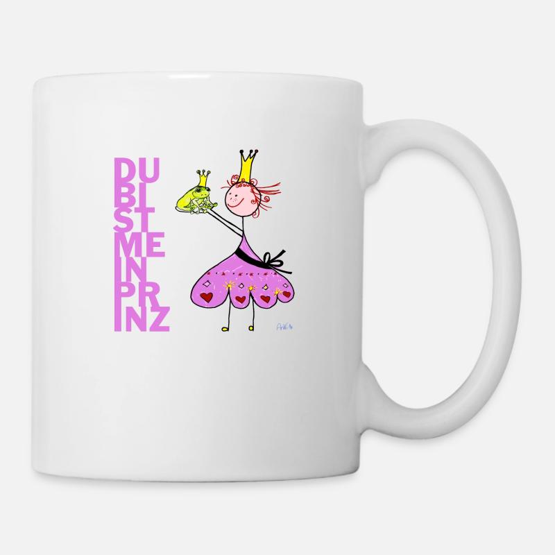Du bist mein Prinz - Tasse - Weiß