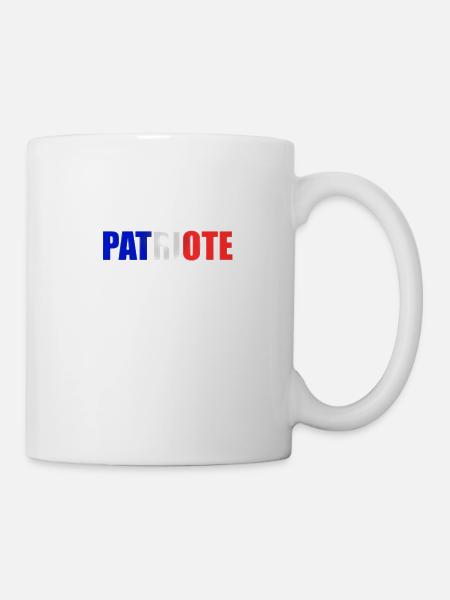 patriote03.png - Mug blanc - blanc