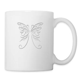 butterfly butterfly - Mug - white - Right