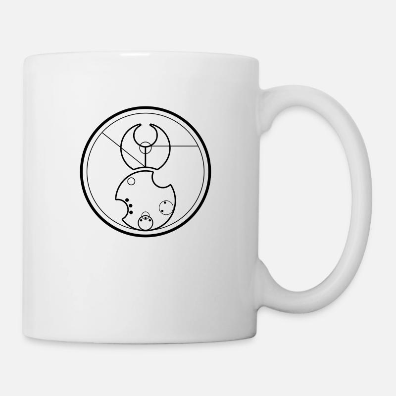 Circle symbol - Tasse - Weiß