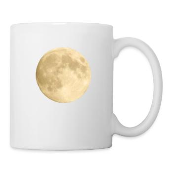Mond - Tasse - Weiß - Rechts