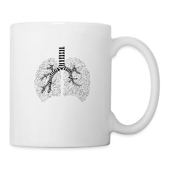 Lunge - Tasse - Weiß - Rechts
