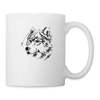 Loupiot - Mug blanc - blanc - Droite
