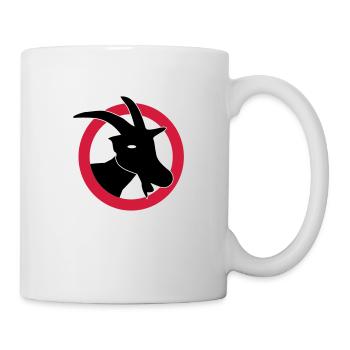Attention goats - Mug - white - Right