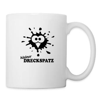 kleiner Dreckspatz - Tasse - Weiß - Rechts
