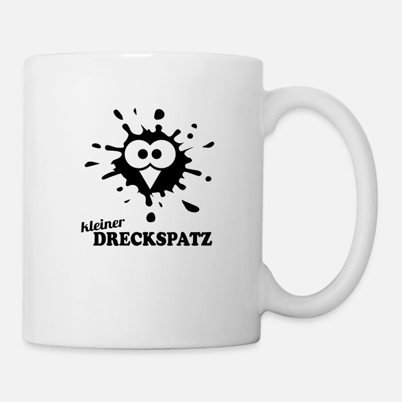 kleiner Dreckspatz - Tasse - Weiß
