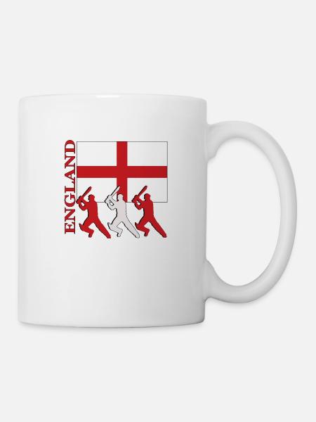 England Cricket Players - Mug - white