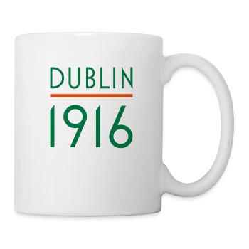 Dublin 1916 rebel irish - Mug - white - Right