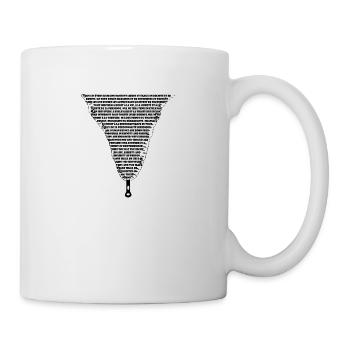 déclaration des droits de l'homme - Mug blanc - blanc - Droite