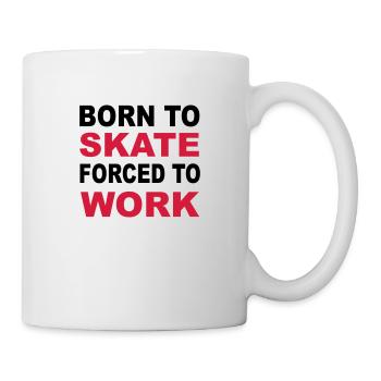 skateboard - Mug blanc - blanc - Droite