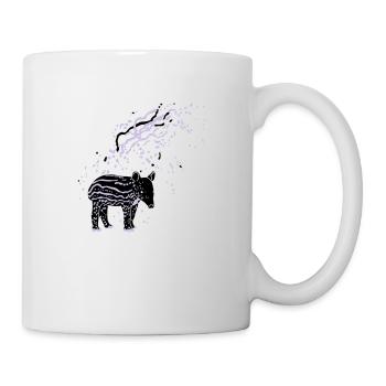 PLUX Tapir - Tasse - Weiß - Rechts