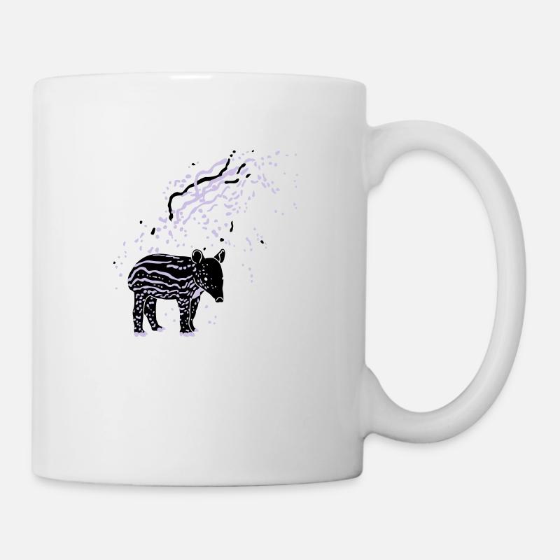 PLUX Tapir - Tasse - Weiß